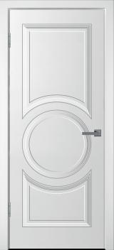 Межкомнатная дверь WanMark Уно-5 белая эмаль