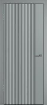 Межкомнатная дверь WanMark Синди-5 серая эмаль