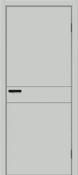 Межкомнатная дверь ПЭТ Браво-0.24П Grey Silk