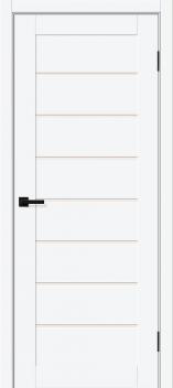 Межкомнатная дверь ПЭТ Браво 22 White Silk