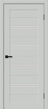 Межкомнатная дверь ПЭТ Браво 28 Grey Silk