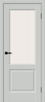 Межкомнатная дверь ПЭТ Неоклассик-33 Grey Silk