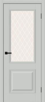 Межкомнатная дверь ПЭТ Классик-13 Grey Silk